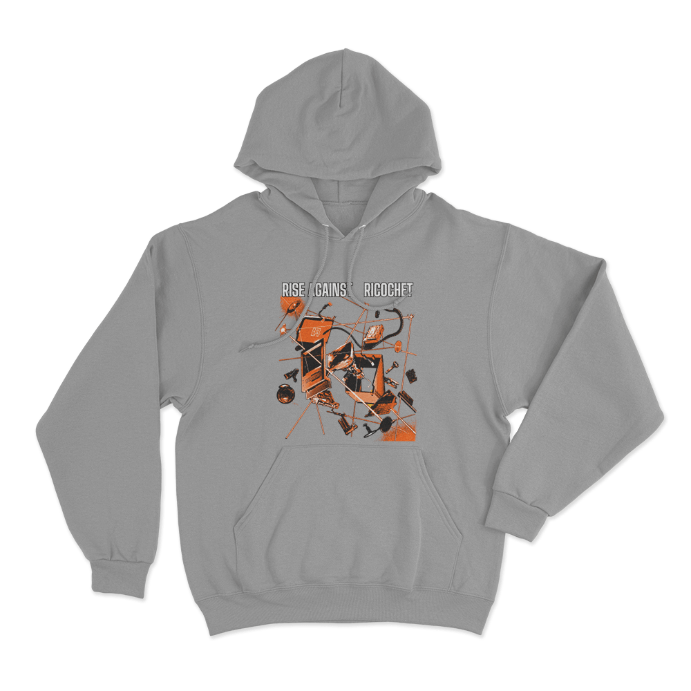 Ricochet Album Cover Unisex Hoodie Grey Ricochet Album Cover Unisex Hoodie Grey