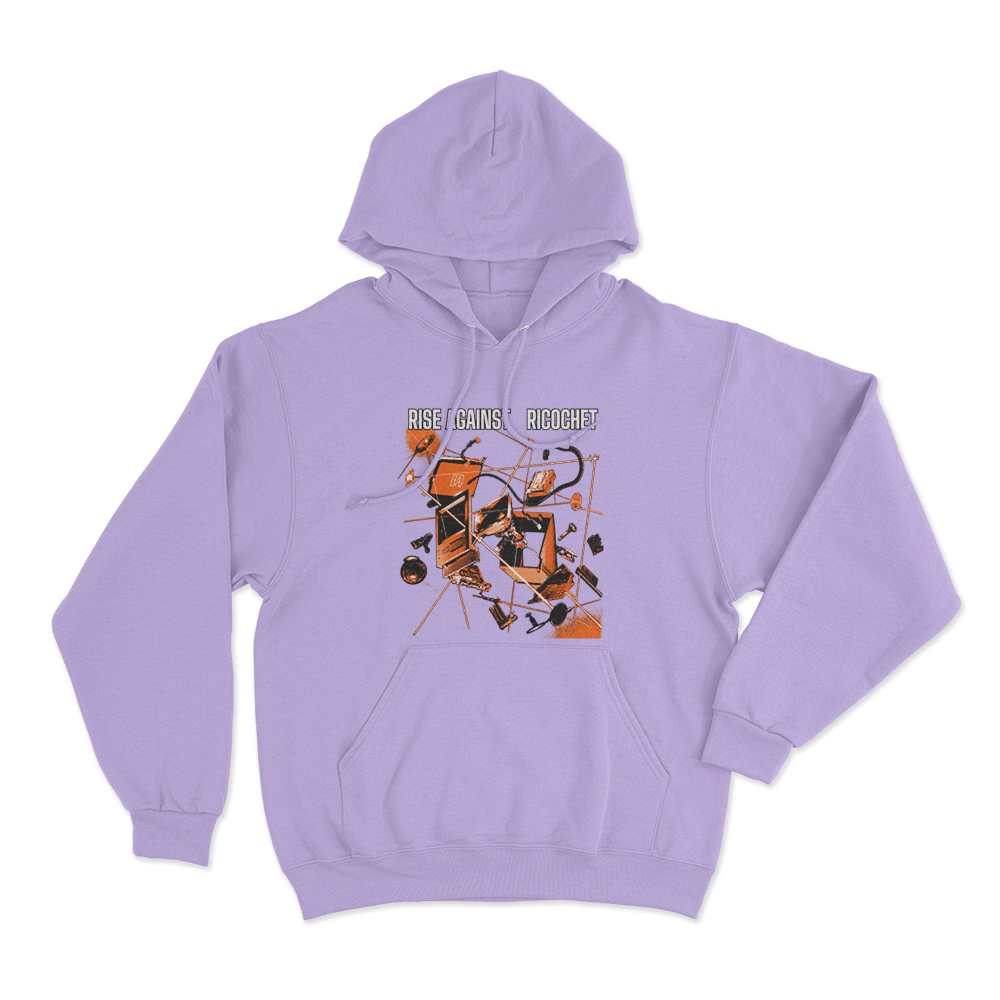 Ricochet Album Cover Unisex Hoodie Purple Ricochet Album Cover Unisex Hoodie Purple