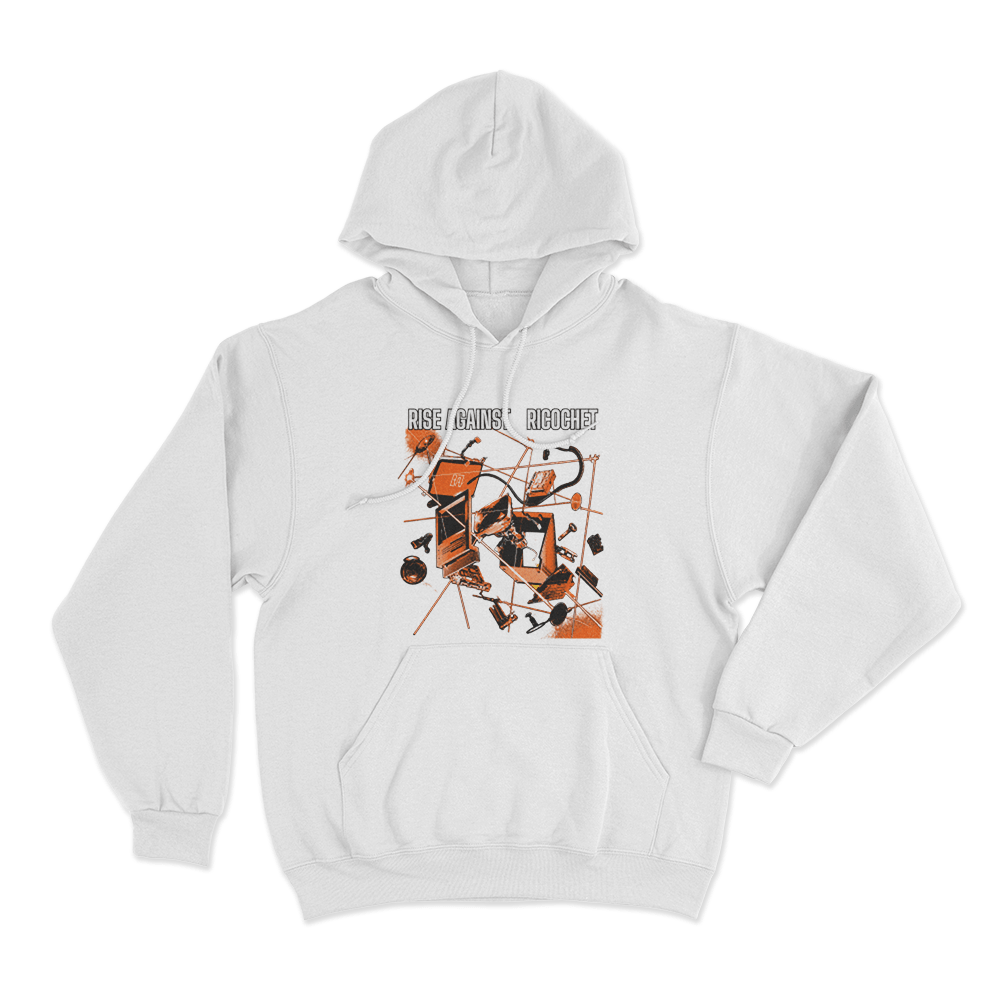 Ricochet Album Cover Unisex Hoodie White Ricochet Album Cover Unisex Hoodie White