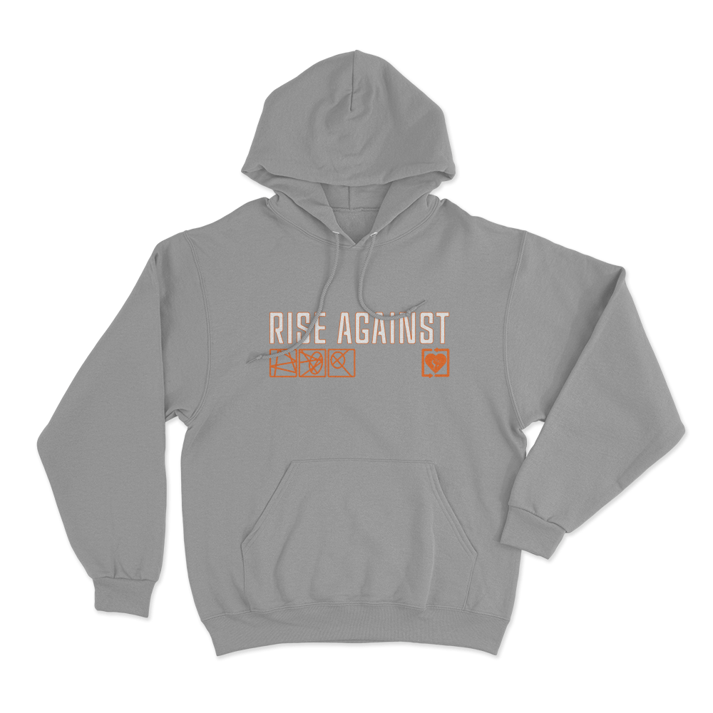 Ricochet Laser Unisex Hoodie Grey Ricochet Laser Unisex Hoodie Grey