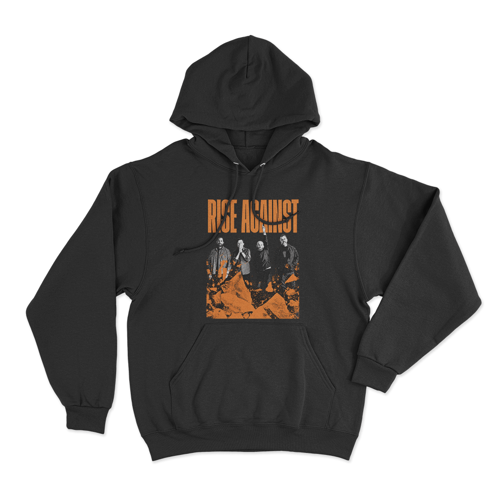 Rise Against Band Members Unisex Hoodie Black Rise Against Band Members Unisex Hoodie Black